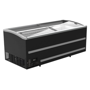 Black Supermarket Chest Freezer 2500 Manual Defrost