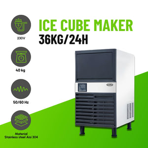 Ice Cube Maker 36kg/24h
