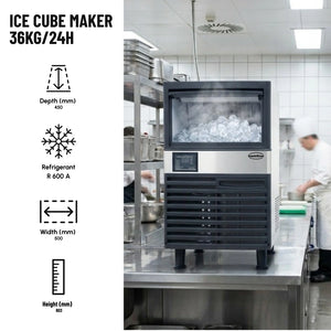 Ice Cube Maker 36kg/24h