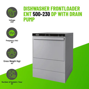 Dishwasher Frontloader ENT 500-230 DP