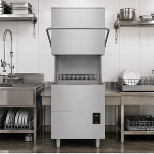 Pass-Through Dishwasher ENT 400 DP DDE (Drain Pump + Detergent Dispenser)
