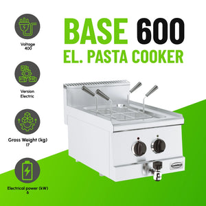Base 600 Electric Pasta Cooker