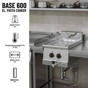 Base 600 Electric Pasta Cooker