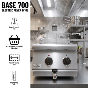 BASE 700 Countertop Electric Fryer 10L