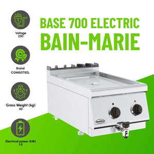 Base 700 Bain-Marie | Tabletop