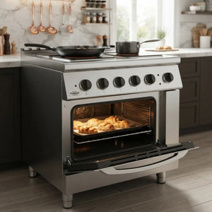 Base 900 Electric 4-Plate Range Oven