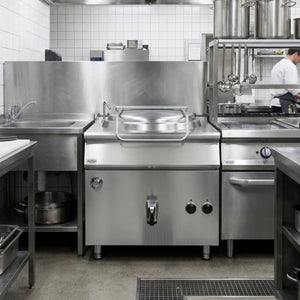 Base 900 Electric Boiling Pan 150L Indirect Heat