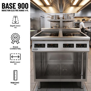 Base 900 Induction Electric Range 4 PL