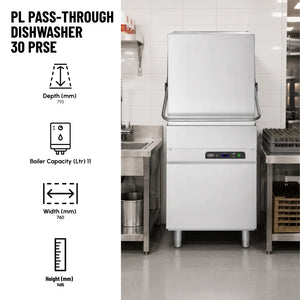 PL Pass-Through Dishwasher 30 PRSE