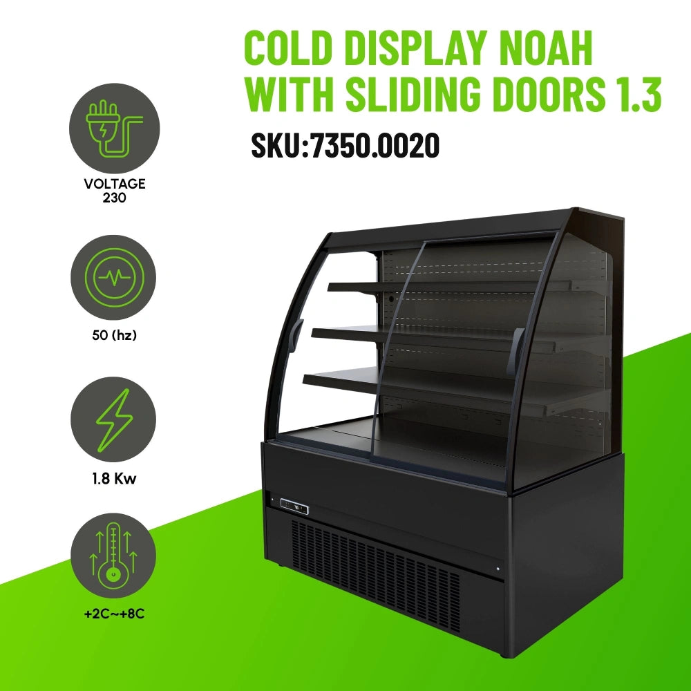 Cold Display Noah with Sliding Doors 1.3