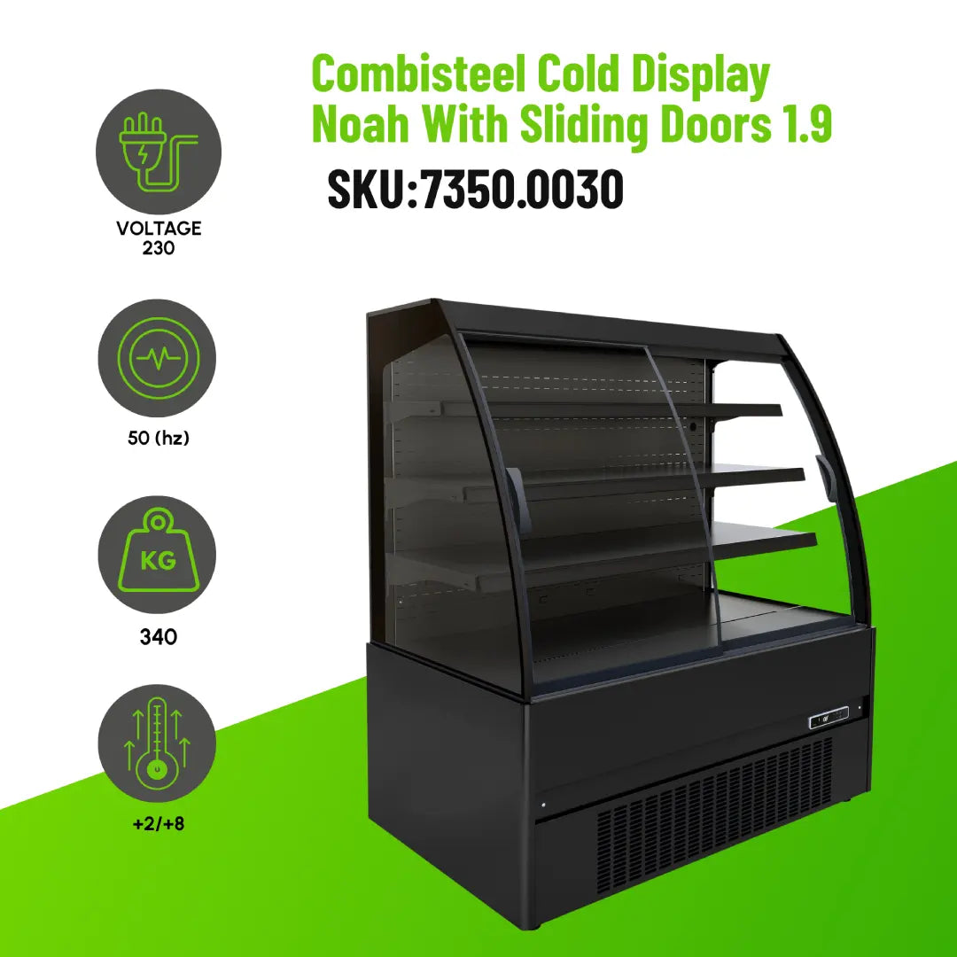 Cold Display Noah with Sliding Doors 1.9