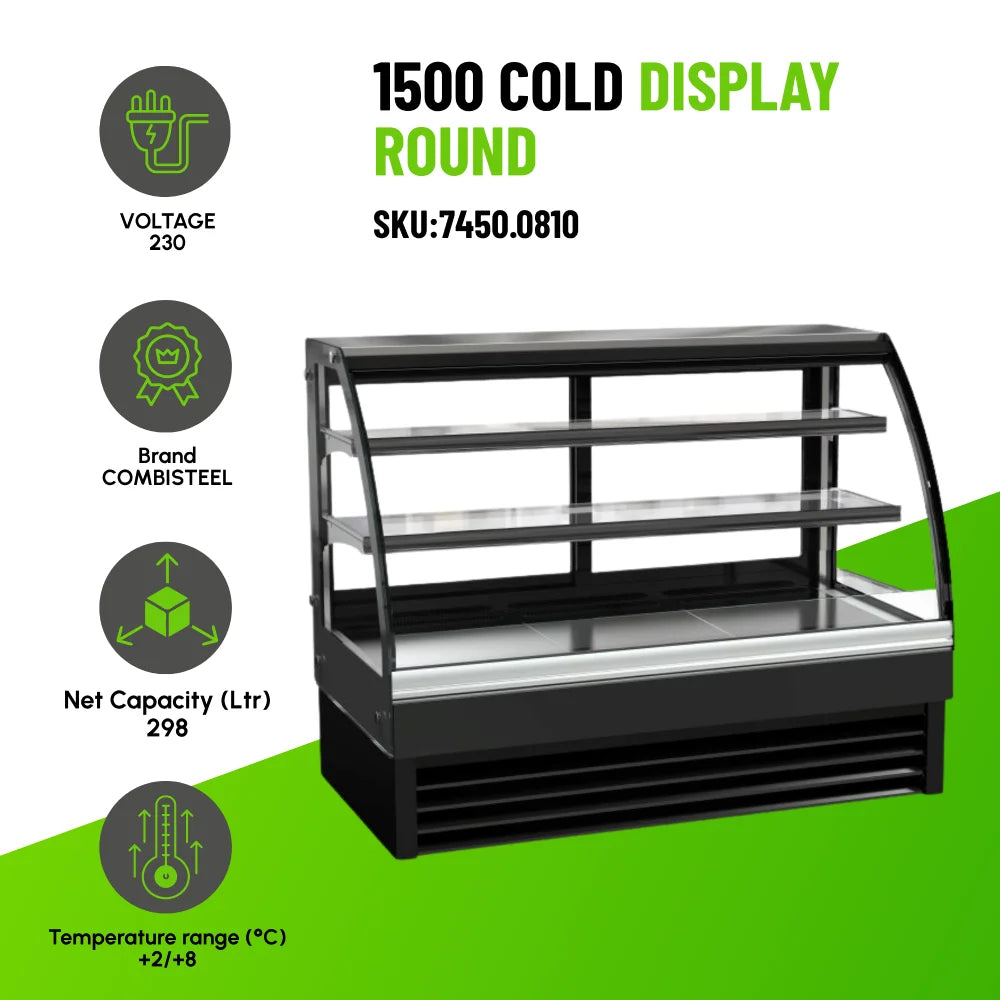 1500 Round Cold Display
