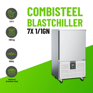 Stainless-Steel Blast Chiller 7x 1/1 GN