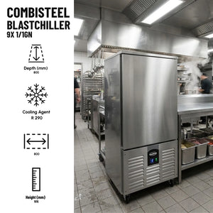 Stainless-Steel Blast Chiller 9x 1/1 GN