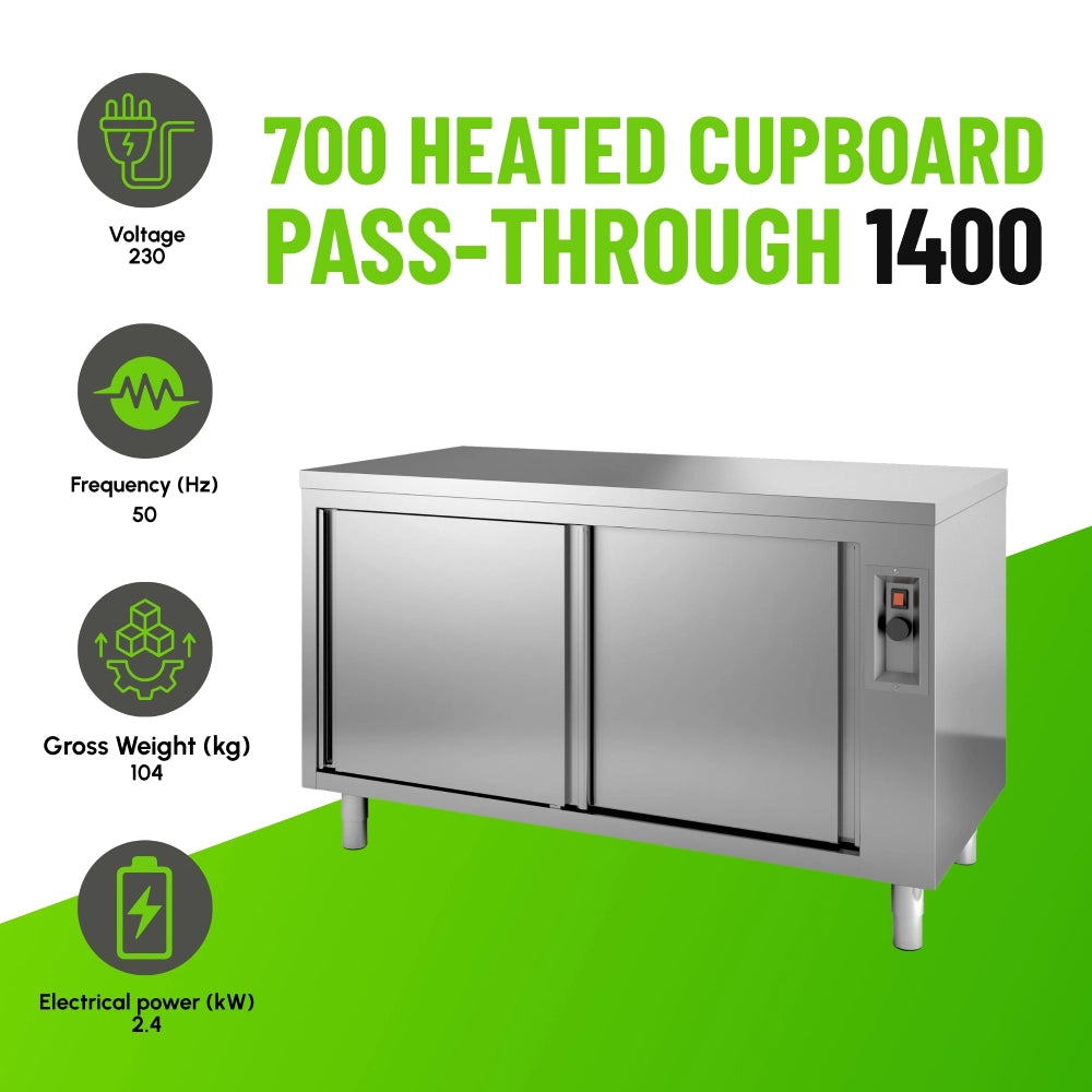 700 Heated Pass-Through Cupboard 1800