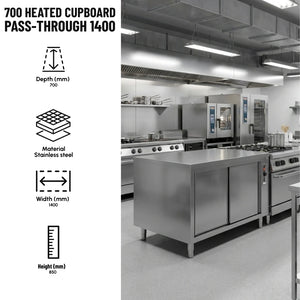 700 Heated Pass-Through Cupboard 1800