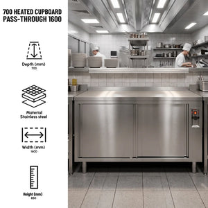 700 Heated Pass-Through Cupboard 1600