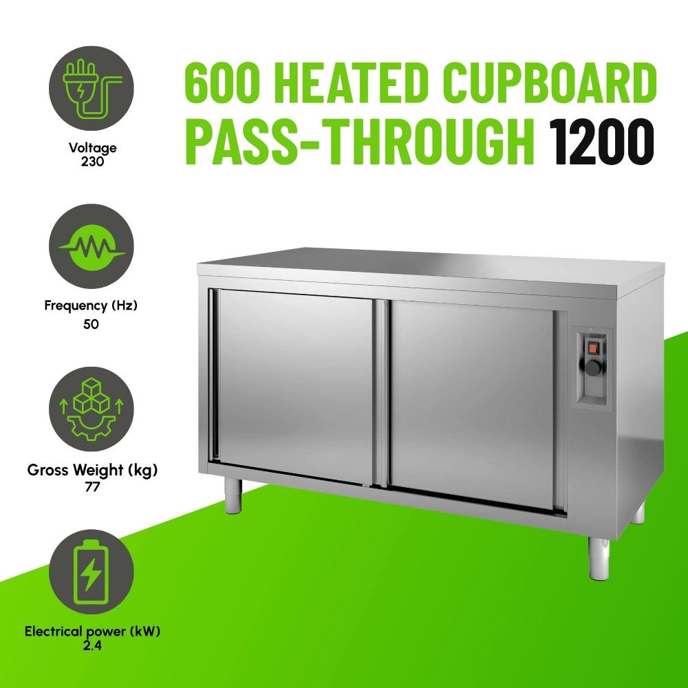 700 Heated Pass-Through Cupboard 1200