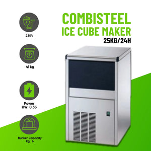 Ice Cube Maker 25kg/24h Air-Cooled