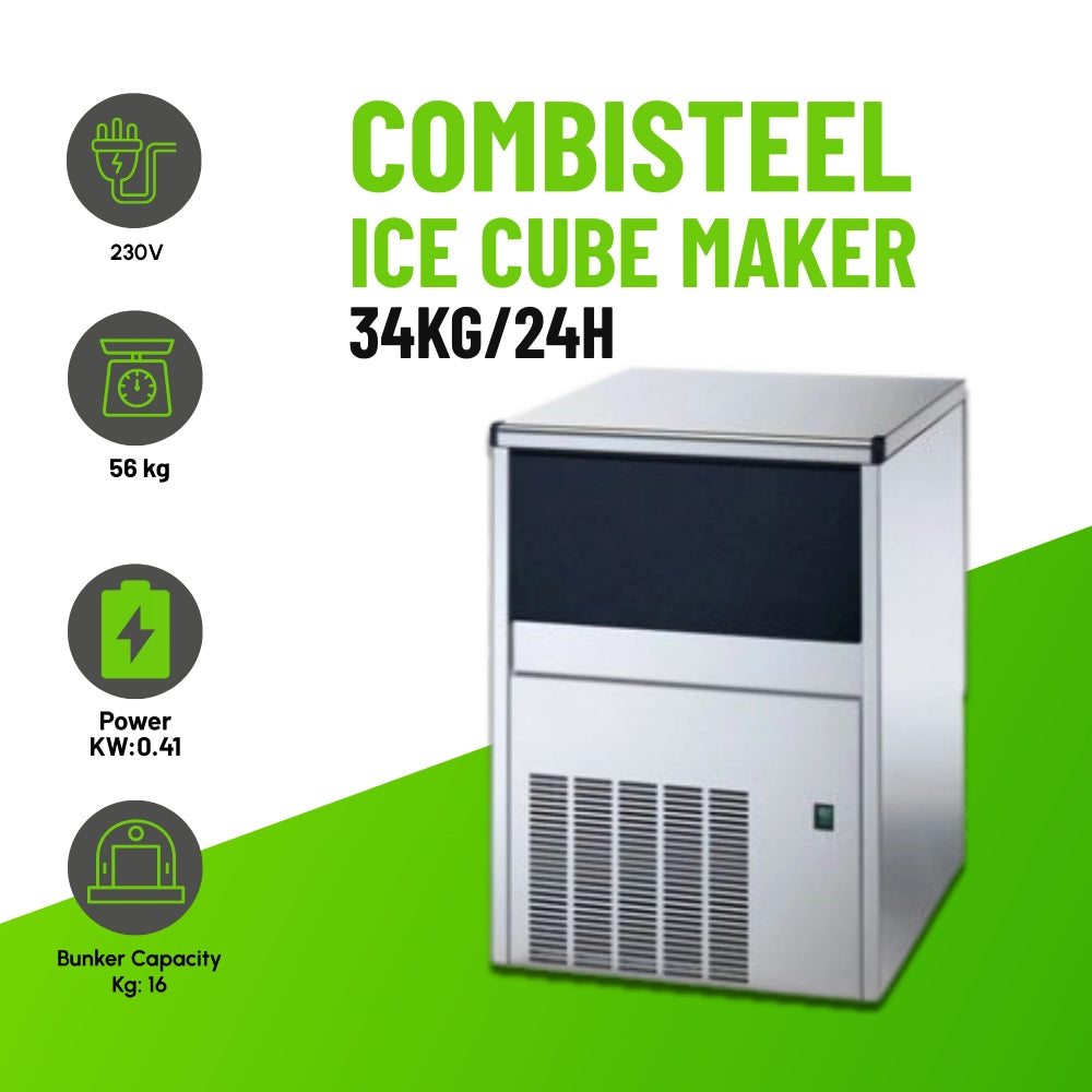 Ice Cube Maker 34kg/24h