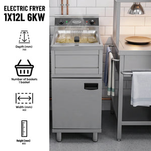 Electric Fryer 12L 6kW