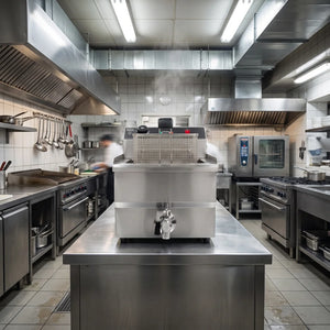 Electric Counter Fryer 1x8L