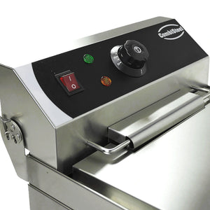 Electric Counter Fryer 1x10L Single Tank