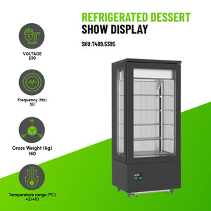 Refrigerated Dessert Show Display