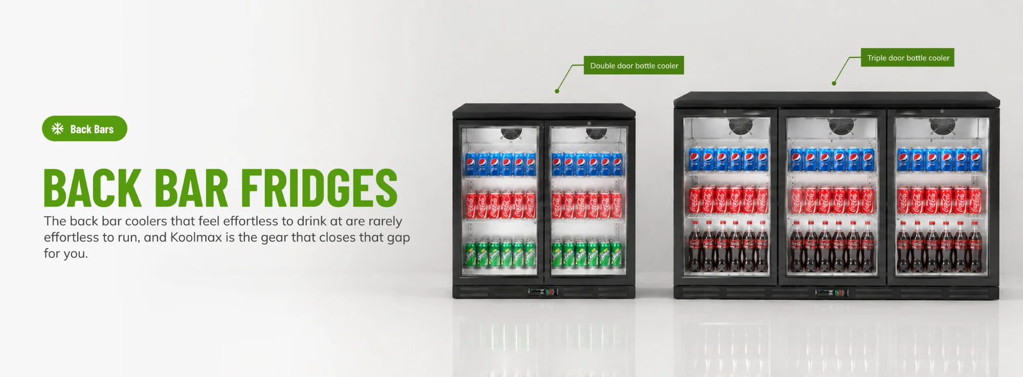 Backbar fridges