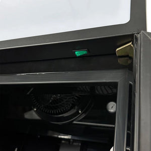 Refrigerator Glass Door FCU-370 Black