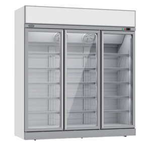 White 3-Door Display Freezer INS-1530F