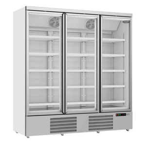 White 3-Door Display Freezer JDE-1530F