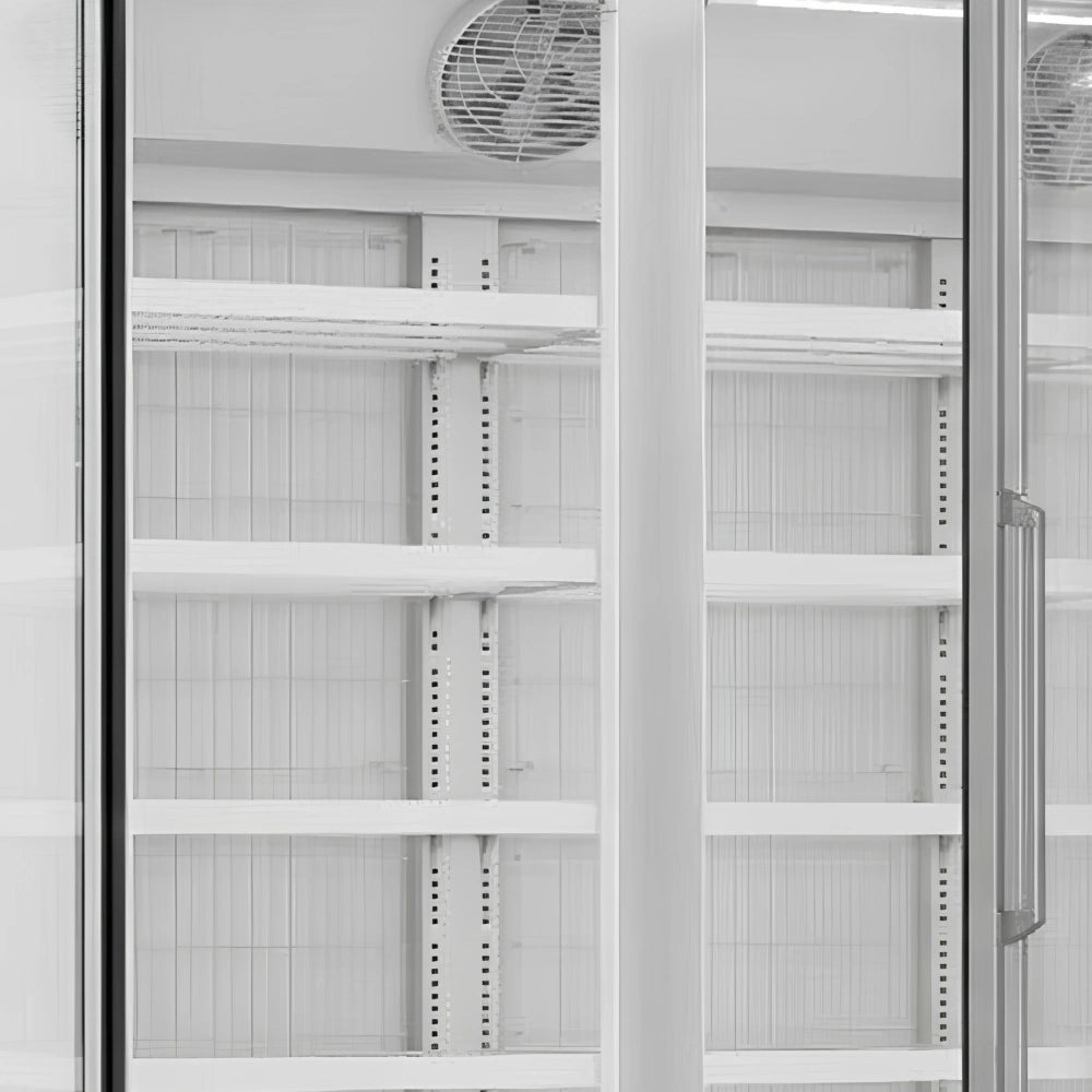 White 3-Door Display Freezer JDE-1530F