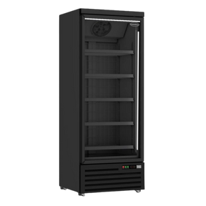 Black 1-Door Display Freezer JDE-600F Bl