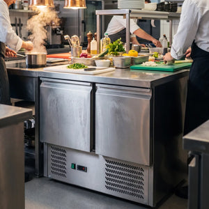 KMC902 Two Door Compact Counter Chiller