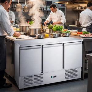 KMC903 3 Door Compact Counter Chiller
