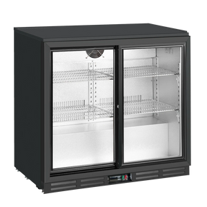 Koolmax KMBC2SL Double Sliding Door Bottle Cooler