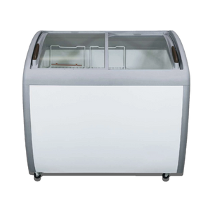 Koolmax KMF200IC Glass Lid Chest Display Freezer