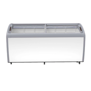 Koolmax KMF500IC Glass Lid Chest Display Freezer