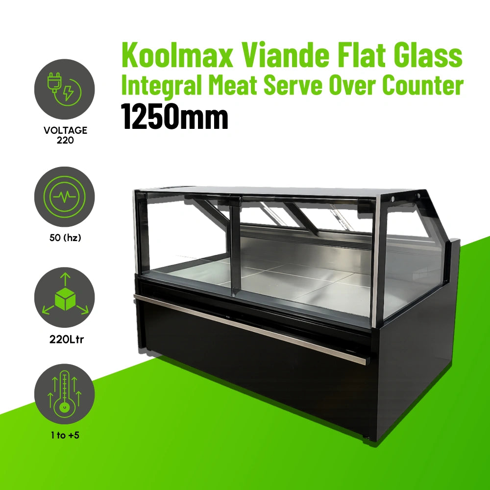 Koolmax VIANDE 1250 Integral Meat Serve Over Counter