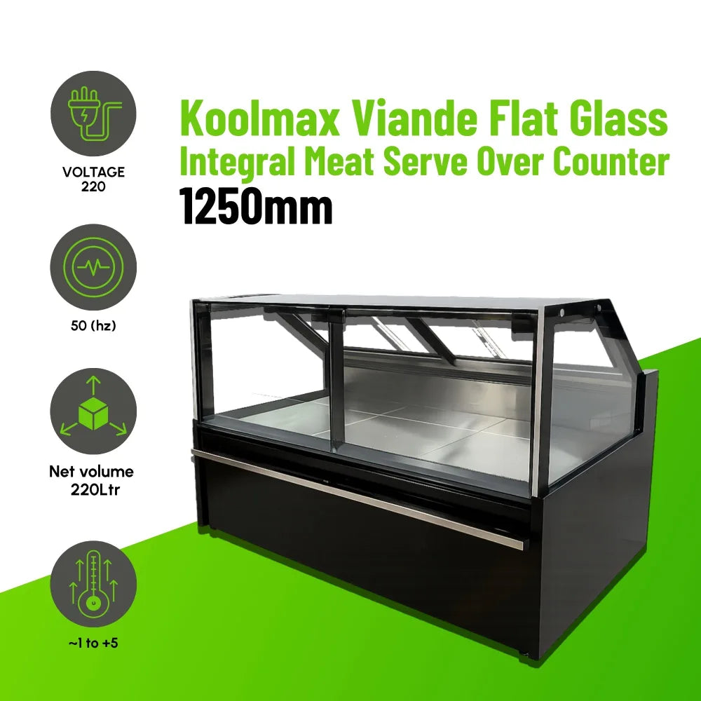 Koolmax VIANDE 1250 Integral Meat Serve Over Counter