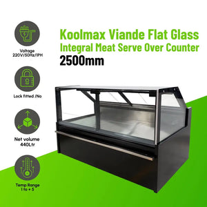 VIANDE 2500 Integral Meat Serve Over Counter