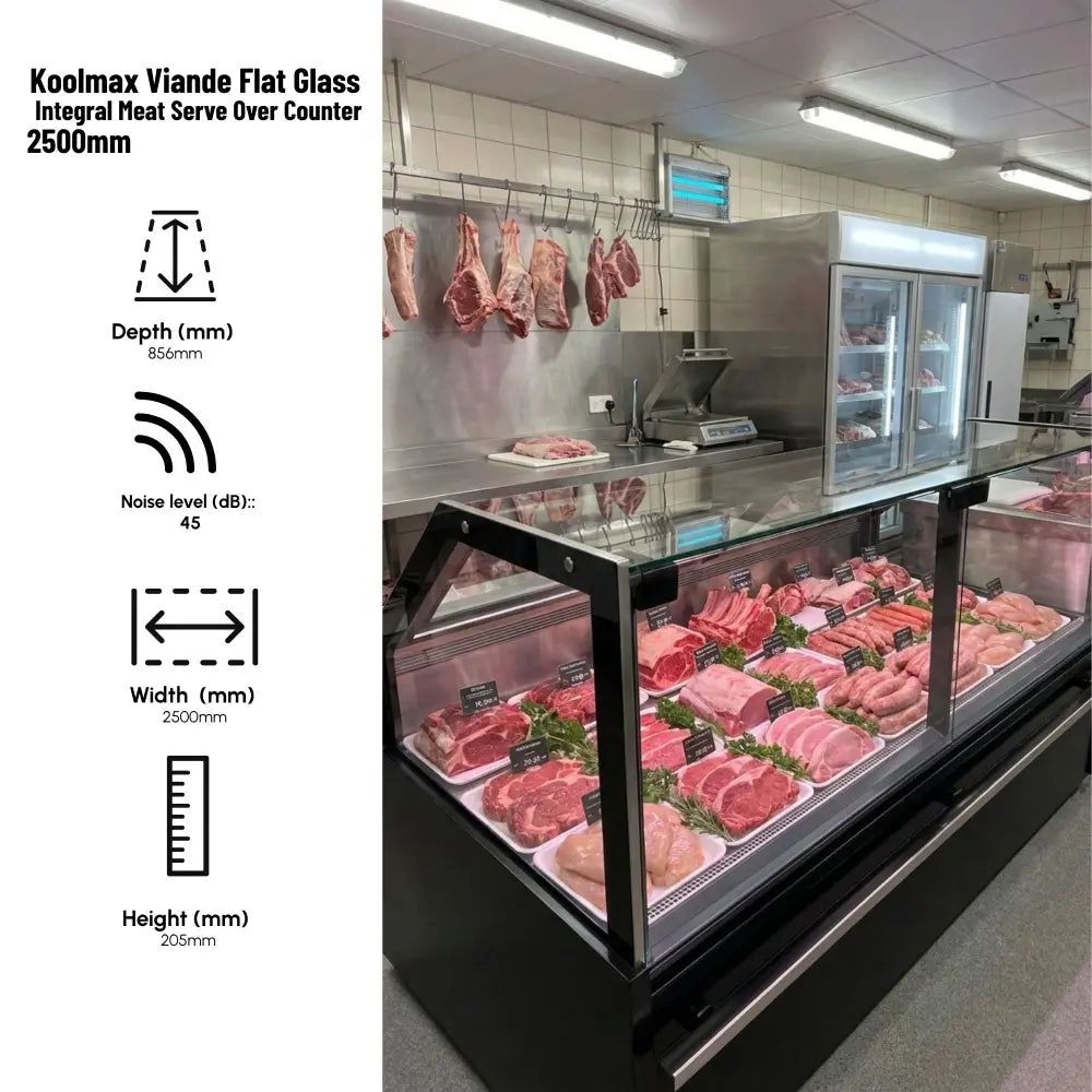 VIANDE 2500 Integral Meat Serve Over Counter