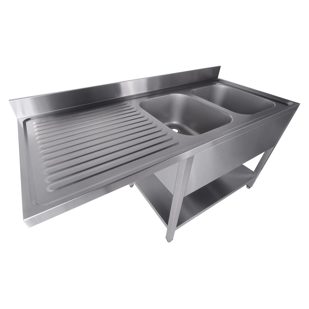 700 Sink Unit Shelf Dishwasher Flat Packed 2 Right 1600