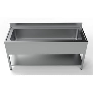 Extra Wide Single Pot Sink Unit 1800mm