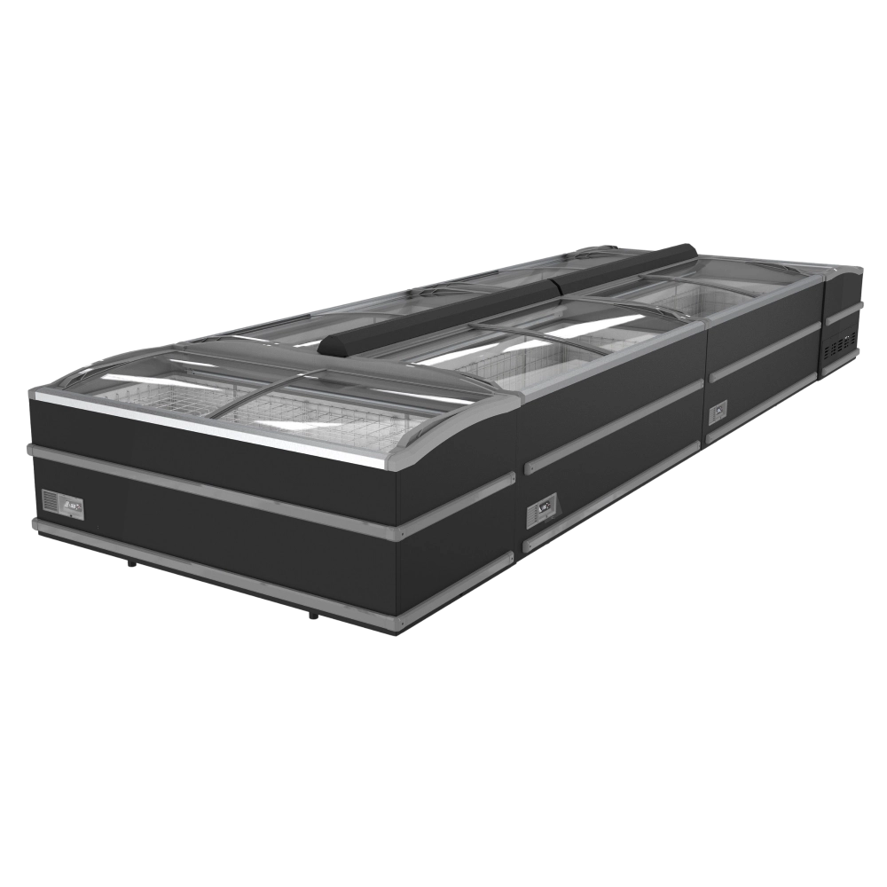 Black Supermarket Chest Freezer 2500 Manual Defrost