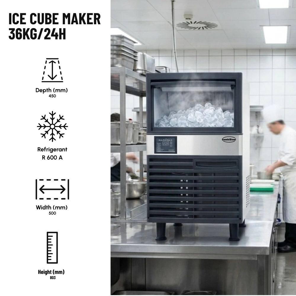 Ice Cube Maker 36kg/24h