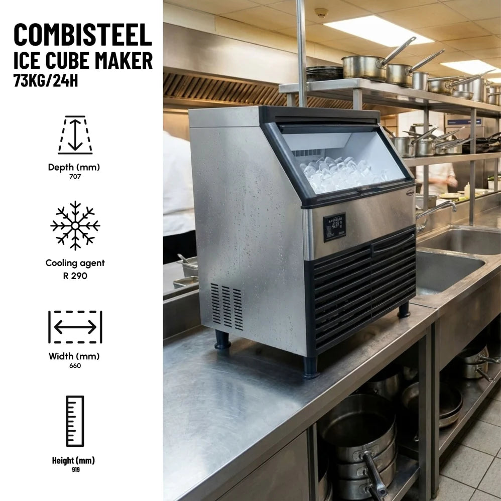 Ice Cube Maker 73kg/24h