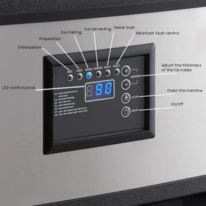Ice Cube Maker 95kg/24h Air-Cooled