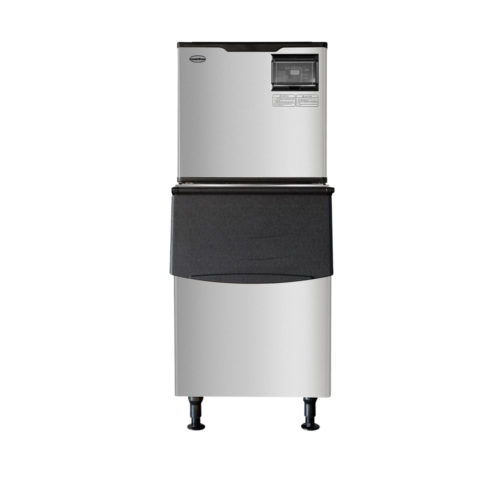 Stainless Steel Ice Cube Maker 160kg/24h